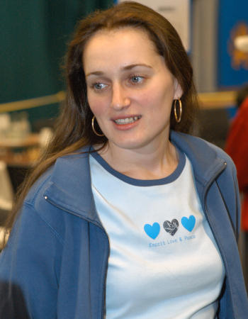 Inna Gaponenko from Ukraine