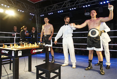Chessboxing creator attends France's first-ever competitive bout