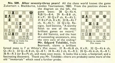 Blindfold Chess by Edward Winter