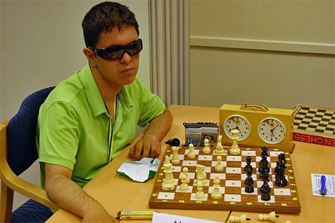Slikovni rezultat za blind chess player