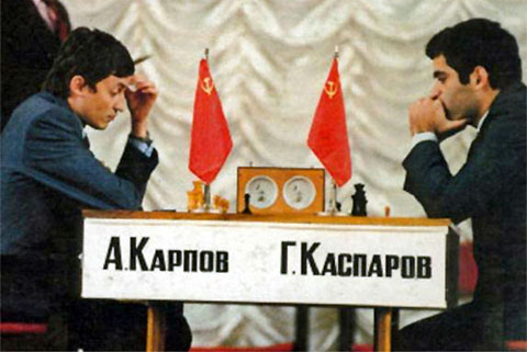 Kasparov vs Karpov Match in Valencia 2009