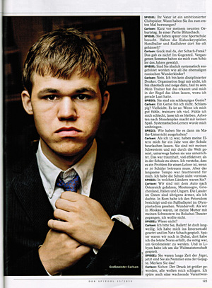 Does Magnus Carlsen try to look like Matt Demon in Goodwill