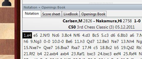 ChessX is an Open Source chess database - new version 1.1.0