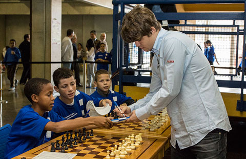 CEU Jaguaré - O xadrez está se tornando uma prática comum nas