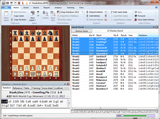 Chessbase 12   -  3