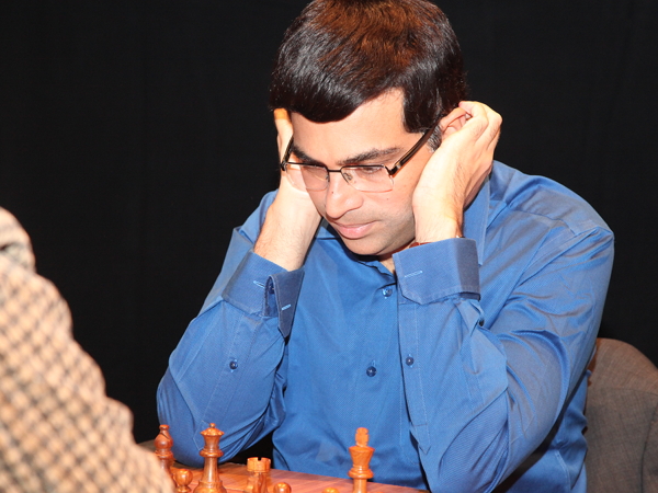 Anand hunker's down