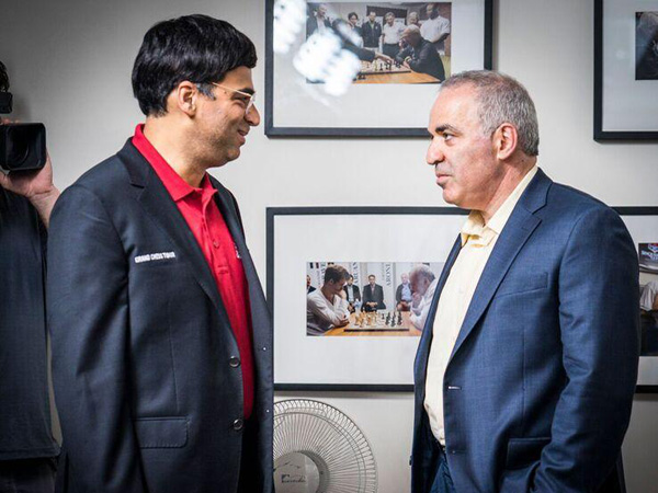Anand and Kasparov