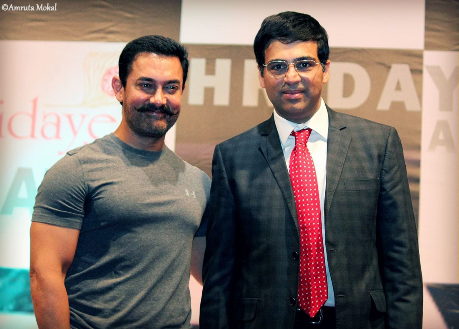 Aamir Khan with Anand