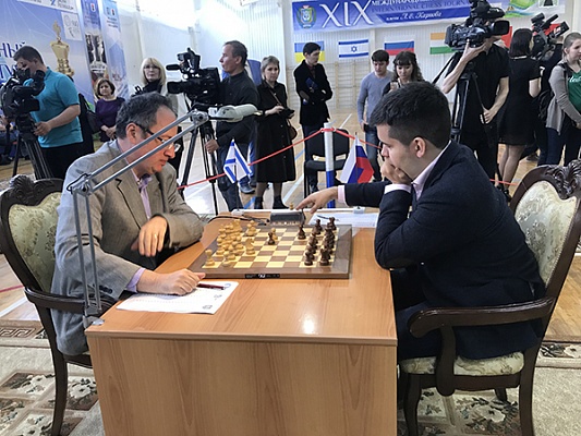 Boris Gelfand during his first round game against Ian Nepomniachtchi at the Karpov Poikovsky Tournament