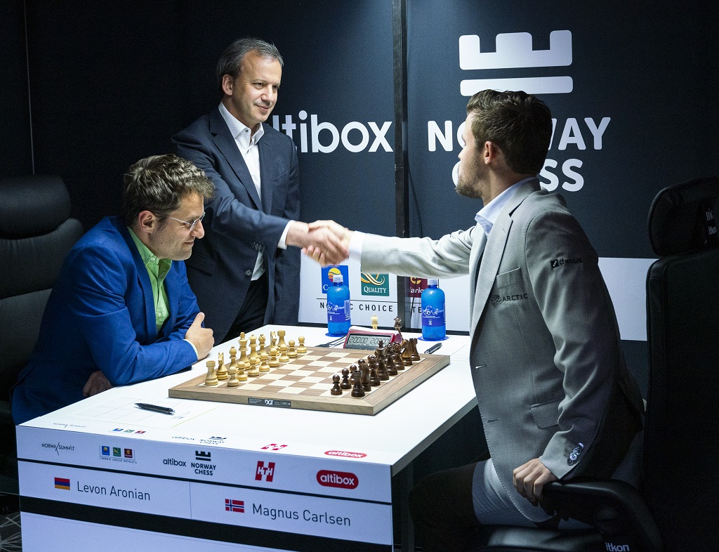 Arkady Dvorkovich, Magnus Carlsen