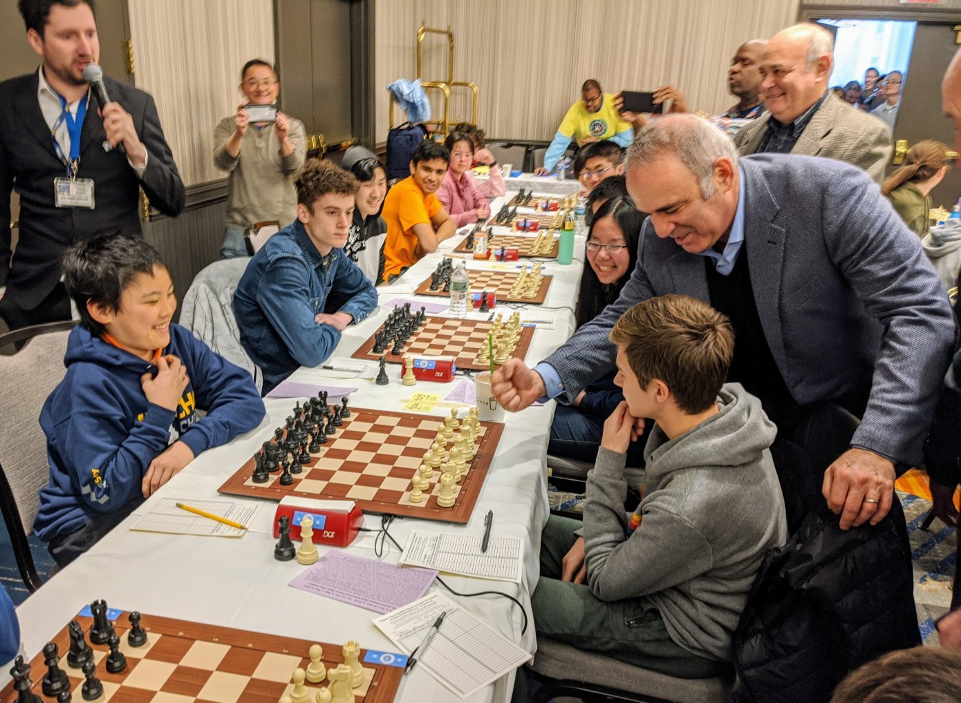 Kasparov first move