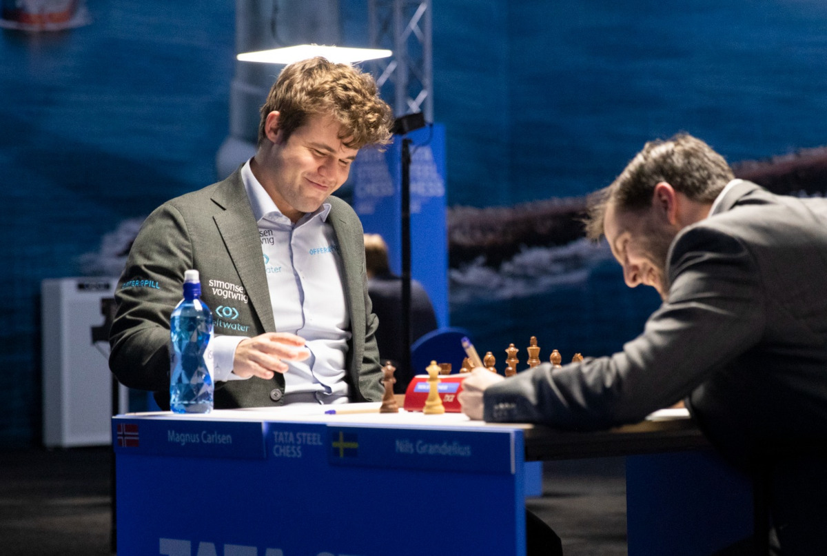 Magnus Carlsen, Nils Grandelius