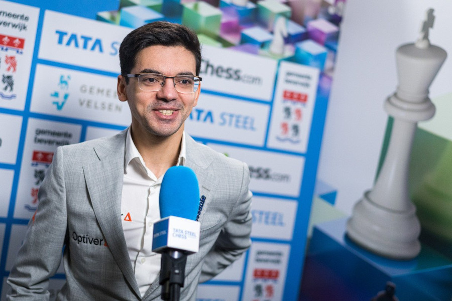 Tata Steel Chess R Carlsen And Giri Catch Up Chessbase