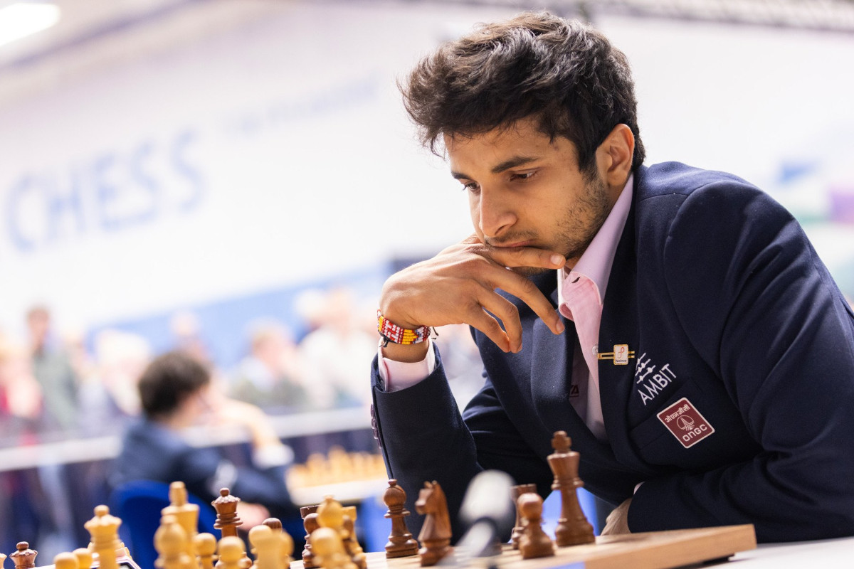 Tata Steel Chess R Five Co Leaders After Vidit Beats Abdusattorov