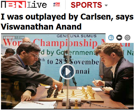 ChessBase India - It's Viswanathan Anand vs Magnus Carlsen