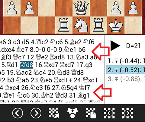Chess engine: Ethereal 13.88 for Android
