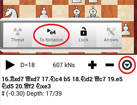 ChessBase Online for Android How to use it 