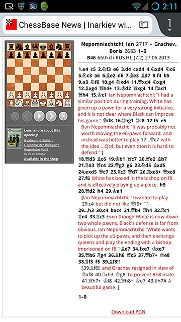 chessbase reader download