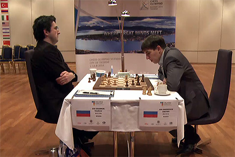Cb News World Cup Final G1 Kramnik Draws First Blood Chess News