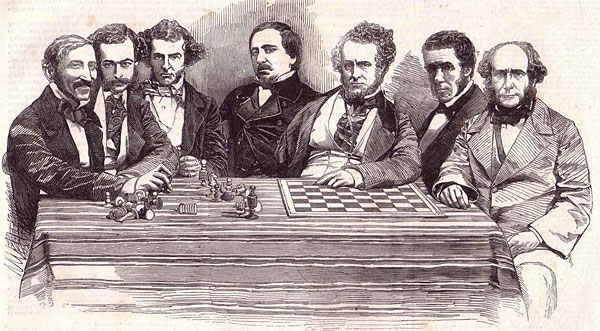Paul Morphy VS Howard Staunton 1858 - Game 1 of 2 