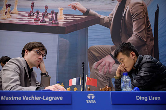 Tata Steel Chess - Ding Liren vs Hou Yifan