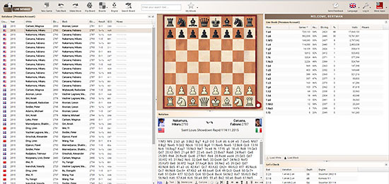 ChessBase Account: Live database (part one)