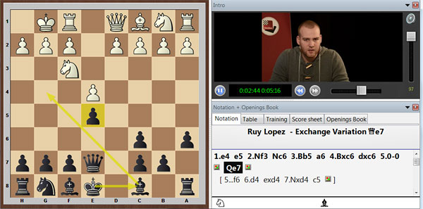 The Ruy Lopez, Exchange Variation, Chess Openings