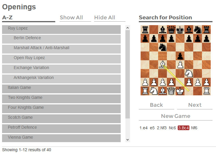 Ruy Lopez 1. e4 e5 Compilation - Online Chess Courses & Videos in  TheChessWorld Store