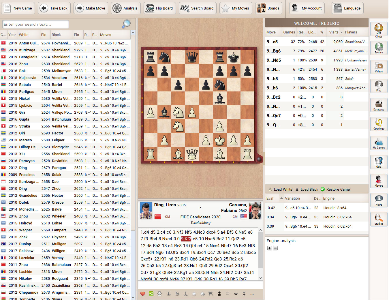 Enjoying ChessBase live coverage properly