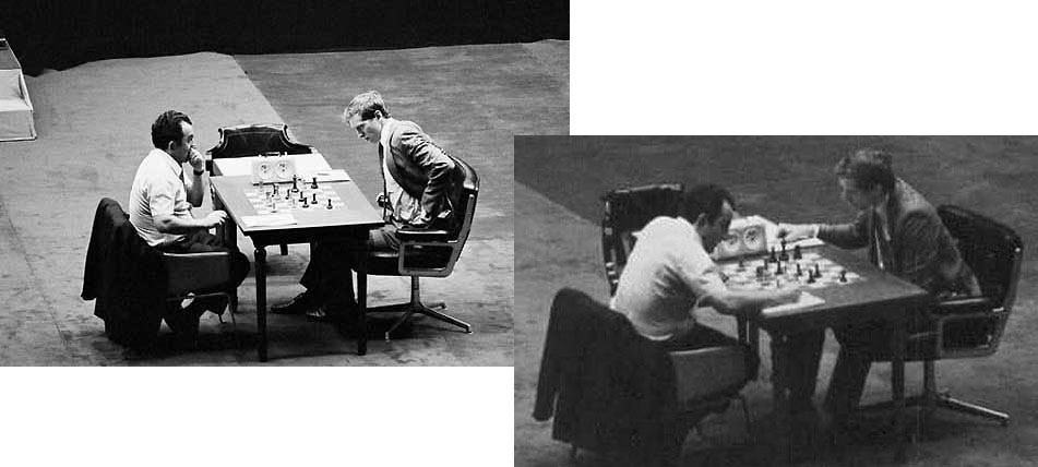 Bobby Fischer vs Tigran Petrosian di Match  URS-All World  1970 