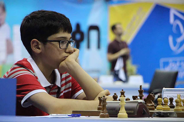 Iranian Aryan Gholami Tops Chess Players from Russia, China, India