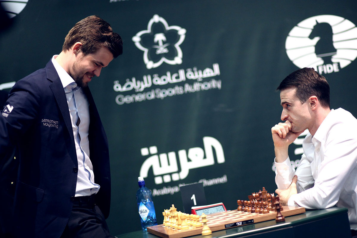 Bassem Amin - Day One Hero of the FIDE World Rapid and Blitz