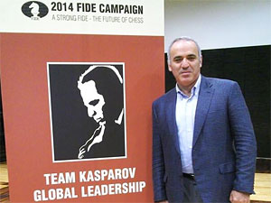 Statement by Garry Kasparov on Behalf of the Kasparov FIDE 2014 Team