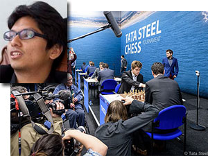 Tata Steel Chess Tournament 2017 Round 1 Eljanov v Rapport 