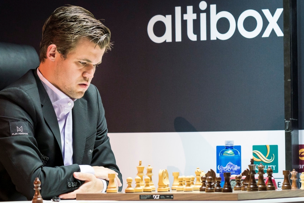 Norway Chess Carlsen starts with the only win ChessBase