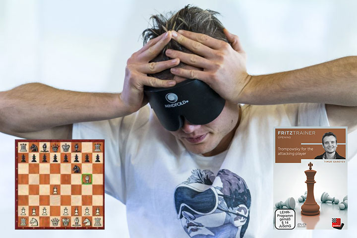 How to Play Chess Blindfolded. An unconventional way to even the