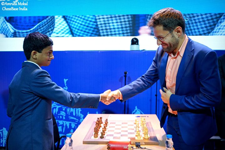 ChessBase India on X: The very exciting battle of round 1 at the