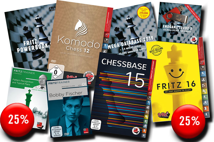 ChessBase on X: Don't miss it! Today we are offering a 25% price