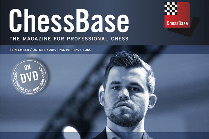 Chessbase Magazine #191 Magnus Carlsen on Cover - Like New