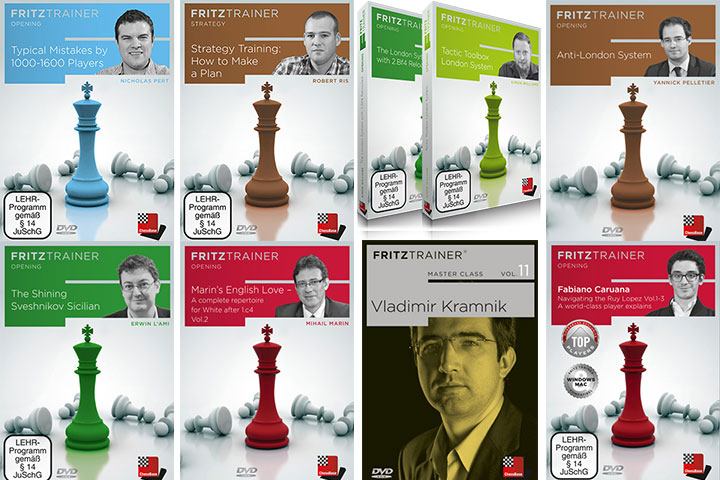 Queen's Gambit Collection (7 Digital DVDs) - Online Chess Courses & Videos  in TheChessWorld Store