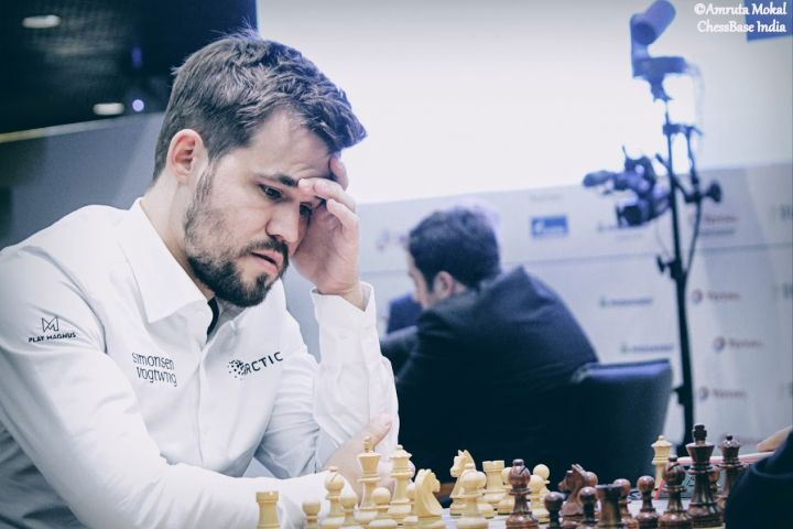 Carlsen Captures Sole Lead In Penultimate Day Of Rapid Chess 