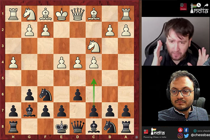 ChessBase India - Black to play and assist White to get