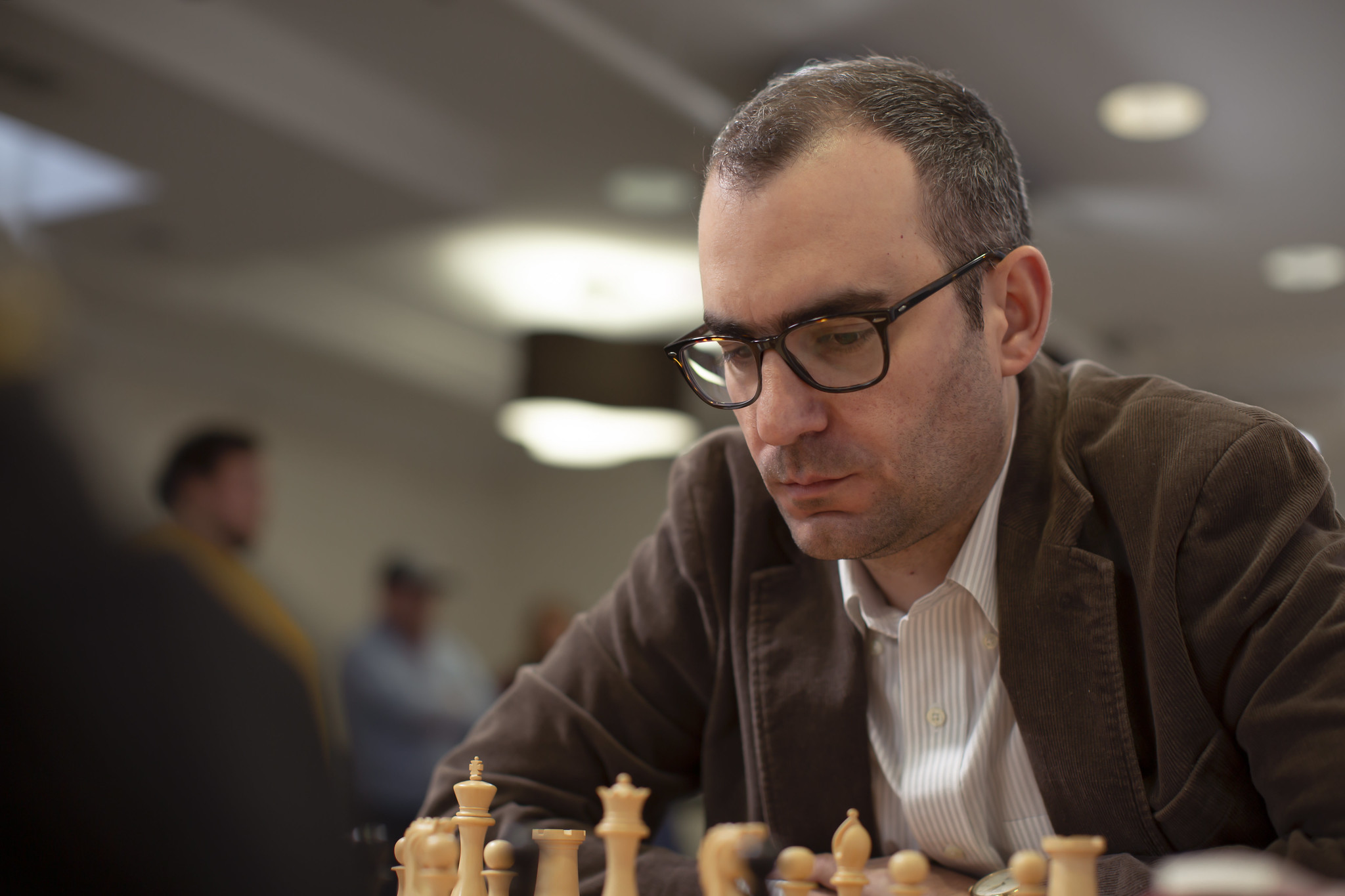 Grandmaster Cubano Da Xadrez, Lenier Domínguez Pérez 3 Imagem de Stock  Editorial - Imagem de homem, campeonato: 12001189