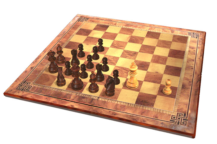 No opponent nearby? Not a problem! This automatic chessboard lets