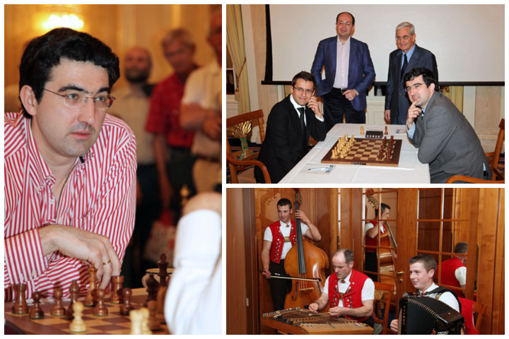 Rare Germany Chess Set Kramnik Anand Chess Set. Great Gift for 