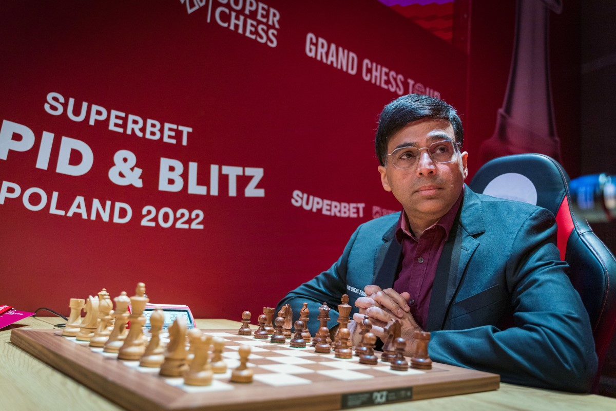 St Thomas - 2021 Chess Champ Viswanathan Anand - Souvenir Sheet