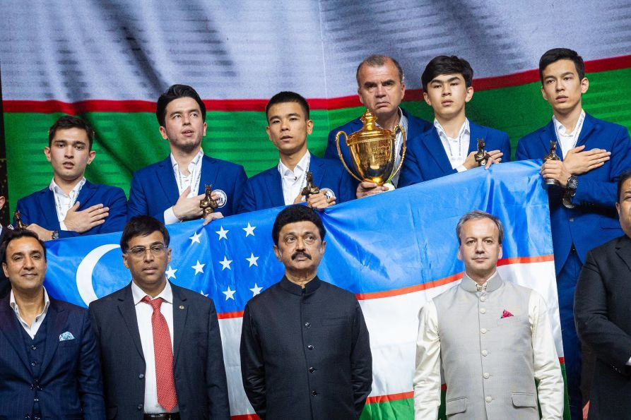 The most stylish teams of the 2022 Chess Olympiad are Uzbekistan