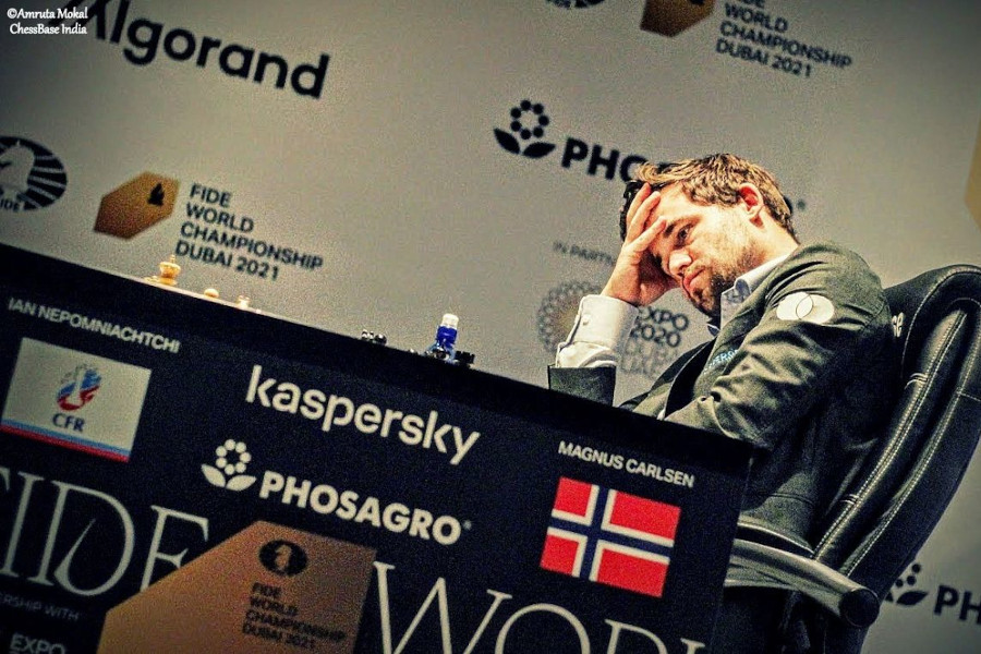 ChessBase India - Magnus Carlsen has finally issued a full