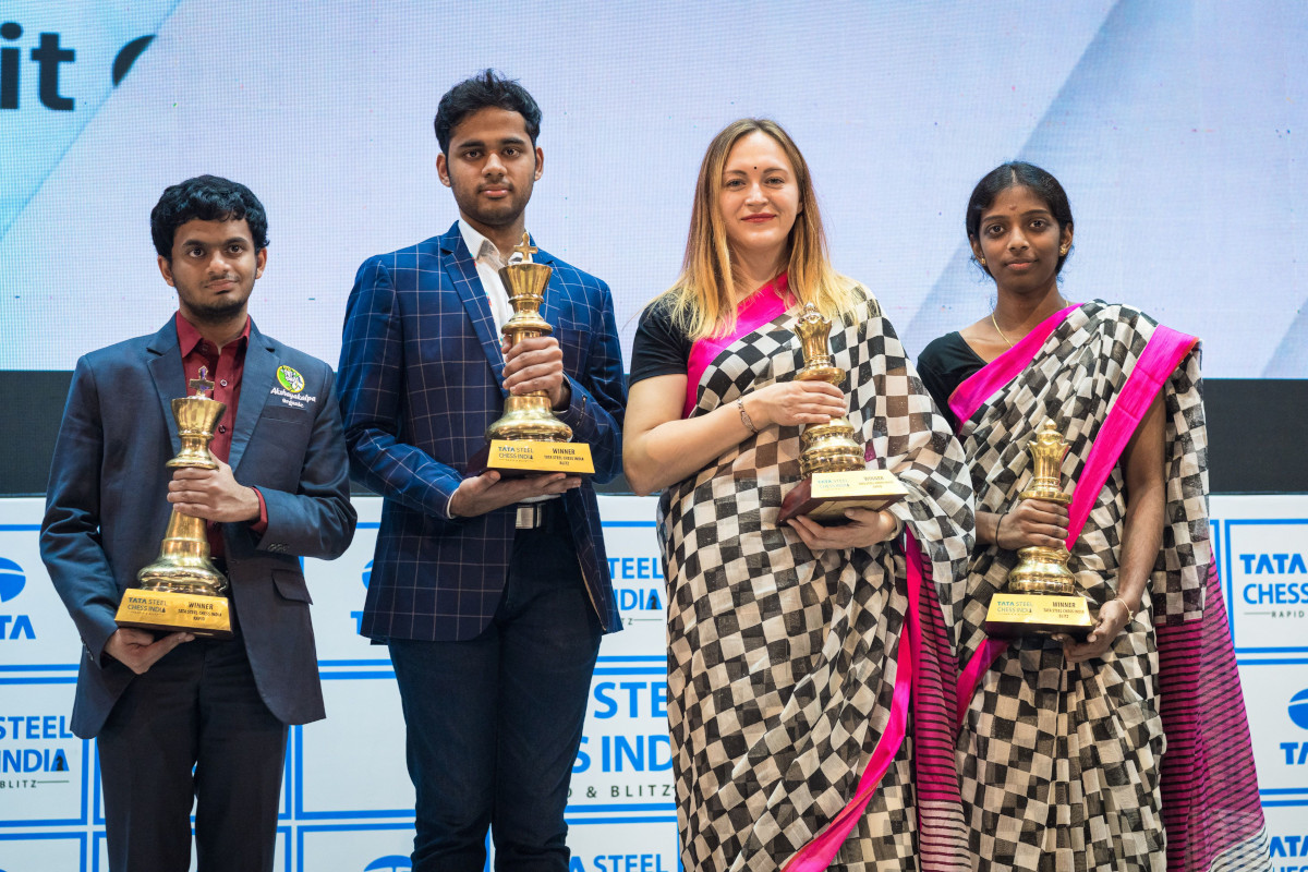 Tata Steel Chess India Rapid: Nakamura is champion