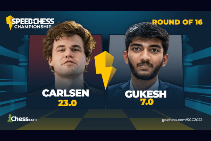 Speedchess Championship: Carlsen vs Caruana 22:4